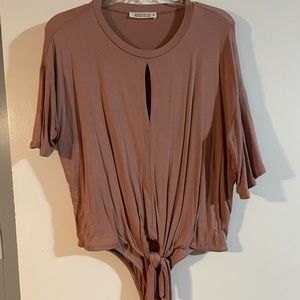 Boutique style mauve bodysuit
